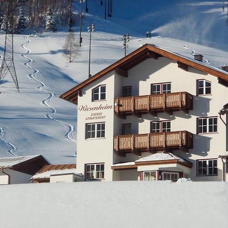 App./Pension Haus Wiesenheim Sankt Anton am Arlberg Buitenkant foto