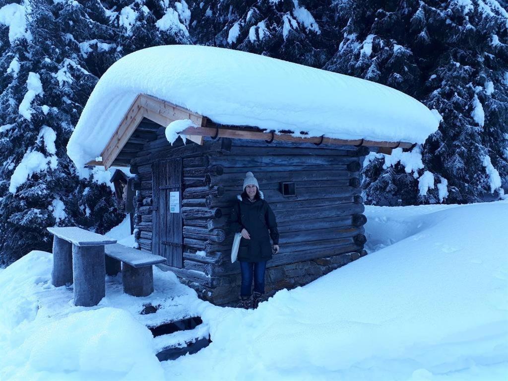 App./Pension Haus Wiesenheim Sankt Anton am Arlberg Buitenkant foto